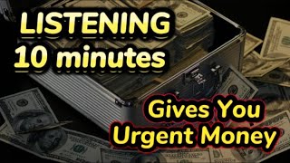 10 MINUTES AFTER LISTENING YOU WILL RECEIVE MONEY 💸 Have a Real Miracles 💸 Law of Attraction [upl. by Valerlan]