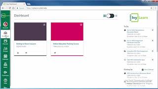 Basic Navigation of IvyLearn [upl. by Eenad]