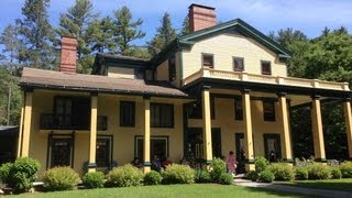 Glen Iris Inn  A glance at the Glen Iris Inn in Letchworth State Park [upl. by Held718]