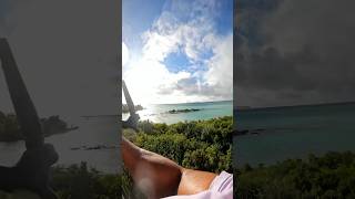 Action of a Crazy Kitesurfer 😱 Jumping over an Island 🤯 [upl. by Colburn]