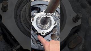 🔩Quick Tips for Rear Wheel Bearing Replacement WheelBearingReplacement mechanictips [upl. by Eitnom635]