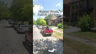 Pingree Street Detroit Michigan 12 YEARS APART [upl. by Saul104]