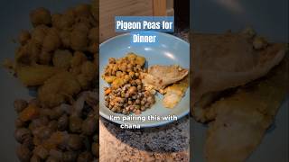 Pigeon peas for dinner peas legumes fiber dinner cooking homecook pigeonpeas shorts foodie [upl. by Ahsikit]