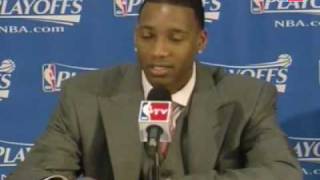 Tmac asks about Deron Williams name [upl. by Nodnart]