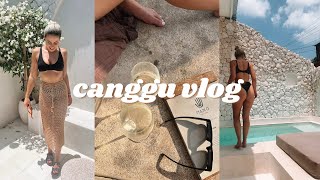 BALI VLOG  Canggu diaries coffee shops mano beach club and canggu the villa of dreams ☁️🌴 [upl. by Ibbed581]