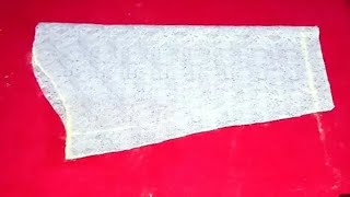 Baju ki cutting kaise karen easy tarika sleeves cutting for easy method [upl. by Nee]