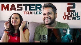 Master Official Trailer REACTION  Malaysian Indian Couple  Thalapathy Vijay  Anirudh  4K [upl. by Say]