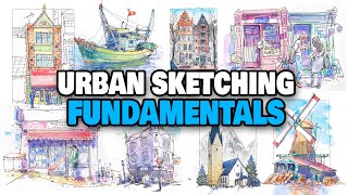 How To Start URBAN SKETCHING For Beginners  FUNDAMENTALS GUIDE [upl. by Lorna422]