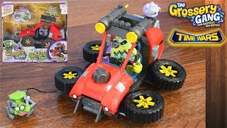 The Grossery Gang Time Wars 2 IN 1 Robot Assault Vehicle Transforms Into Hovercraft Mode [upl. by The]