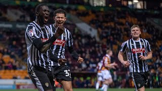 HIGHLIGHTS  BRADFORD CITY 03 NOTTS COUNTY [upl. by Booker922]