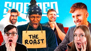 REACTING TO THE ROAST OF THE SIDEMEN 2 [upl. by Yrahk968]