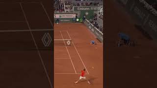 Djokovic amazing point vs Nadal at RG 2022 djokovic nadal tennis rg shorts [upl. by Eraste]