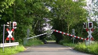 Bahnübergang Ochtrup  German Railroad crossing  Duitse Spoorwegovergang [upl. by Delamare192]