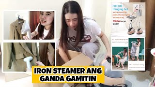 UNBOXING IRON STEAMER  HOW TO SET UP IRON STEAMER [upl. by Cohn]