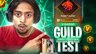 RG GAMER GUILD TEST 😲 ANGRY YOUTUBER TOP 1 😎👽 playgalaxy [upl. by Buckels]