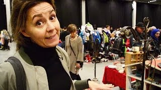 Mija besöker ON THE FLEA  Sveriges största loppis [upl. by Bettine]