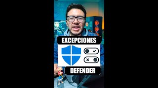 Como crear una EXCEPCIÓN de carpeta o programa en WINDOWS DEFENDER 💻 pc windowsdefender excepción [upl. by Nohsyt]