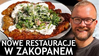 ZAKOPANE NOWE RESTAURACJE w Zakopanem przystępne ceny lokalne jedzenie  wege kawa speciality [upl. by Silbahc]