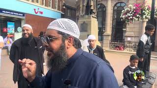 Sheikh uthman ibn Faruq heated debate in Aylesbury 2024 vlog dawah islam [upl. by Nohsav]