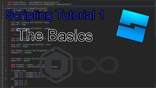 Roblox Scripting tutorial 1 Variables [upl. by Edras]