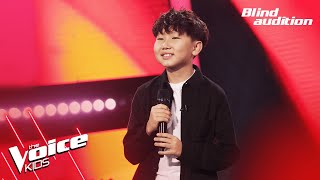 GeguunKH  quotLeft And Rightquot  Blind Audition  The Voice Kids Mongolia 2024 [upl. by Wilmar]