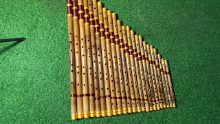 Fry bamboo flute set  govind flutes8440931661  base flute  fry bamboo flutes  e base flute [upl. by Kirad]