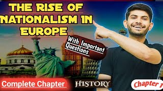 The Rise Of Nationalism In Europe  One shot revision Histwith Important Questions By Digraj sir [upl. by Nol]