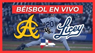 ÁGUILAS CIBAEÑAS VS TIGRES DEL LICEY EN VIVO 🔴 [upl. by Eelrebma340]