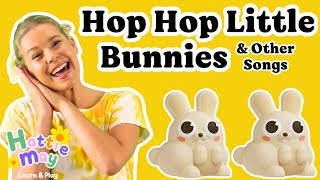 Hop Little Bunnies Hop Hop Hop amp More Fun Nursery Rhymes amp Kids Songs [upl. by Ojimmas]