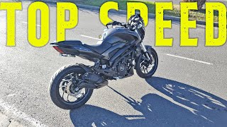 BAJAJ Dominar 400 UG TOP SPEED🔥 AL CORTE 😵 SORPRENDIDO 🇪🇸 [upl. by Georgeanna967]