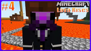 Minecraft Lava Rises  This Gamemode Gives Me Major PTSD Part 4 [upl. by Anihs]