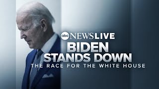 Biden Stands Down  The Race for the White House l ABC News Special [upl. by Kobi]