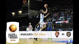 Highlights  Demifinale Coupe de France 2019  Le Mans vs Levallois [upl. by Eenel]