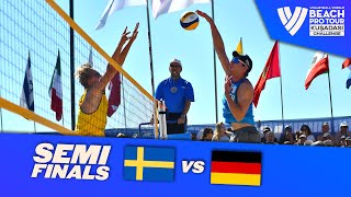 ÅhmanHellvig vs WicklerEhlers  SemiFinal Highlights Kusadasi 2022 BeachProTour [upl. by Nerrag]