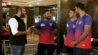 Fun Rapid Fire With The Dabang Delhi Part 2  Naveen Kumar  PKL 2018  Sportskeeda [upl. by Bickart572]