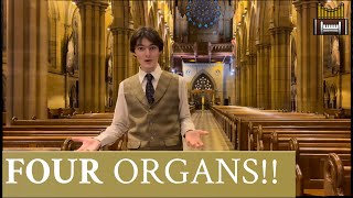 This Church Has FOUR Pipe Organs A Tour of St Marys Cathedral Sydney [upl. by Gnirol502]