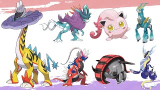 All Paradox Pokemon in Pokémon Scarlet and Violet  The Indigo Disk DLC Update [upl. by Aneeuqahs69]