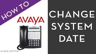 Avaya Partner How to change the system Date [upl. by Acinomaj]