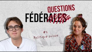 Fédérales élèves et candidats parlent politique suisse [upl. by Wrennie]