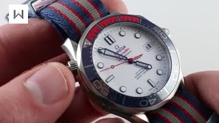 Omega Seamaster Diver 300m Commanders Watch Limited Edition 21232412004001 Luxury Watch Review [upl. by Telfore]