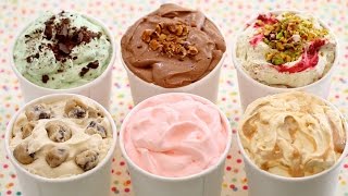 6 NEW Ice Cream Flavors Homemade Ice Cream PARTY No Machine  Gemmas Bigger Bolder Baking [upl. by Riek311]