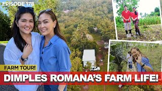 FARM TOUR Dimples Romana’s Alfonso Cavite Hideaway  Karen Davila Ep178 [upl. by Dyke]