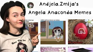 Andjela Zmija A Blog of Angela Anaconda Memes [upl. by Niki]