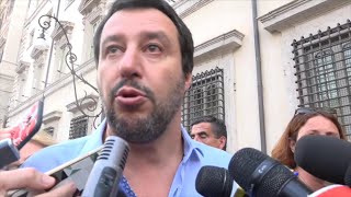 Migranti Salvini quotPer le navi delle missioni ufficiali i porti sono aperti per le Ong noquot [upl. by Jonathon]