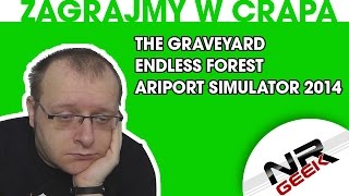 Zagrajmy w crapa 87  The Graveyard Endless Forest Airport Simulator 2014 worst games eng subs [upl. by Dnyletak]