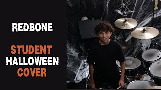 Redbone  Come And Get To Your Love  Student Drum Cover Featuring Leo [upl. by Hakceber]