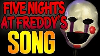 FIVE NIGHTS AT FREDDYS SONG quotTHE PUPPET SONGquot Lyric Video [upl. by Seyah]