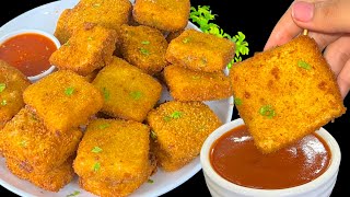 5 Minutes Bread Snacks  Cheese Sandwich Bites  Slice Bread Snacks Recipe  New Recipe  Snacks [upl. by Suiramed59]