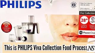 Philips Food Processor HR7761 Full Demo How To Use Food Processor Philips Viva Collection HR7761 [upl. by Oniluap517]