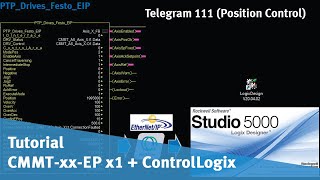 CMMTxxEP x1  ControlLogix  EthIP  Tel111  PTP [upl. by Dhumma]